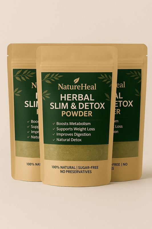 NatureHeal Herbal Slim & Detox Powder – Your natural solution for a healthier