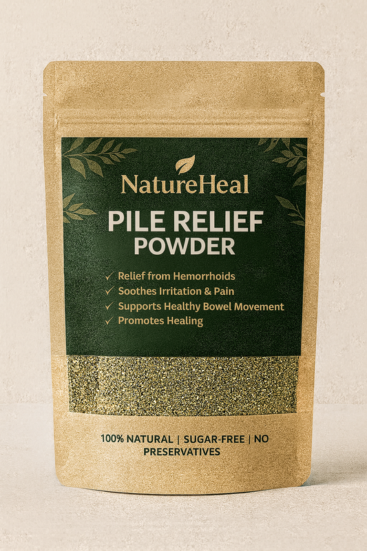 NatureHeal Pile Relief Powder – Bawaseer ka Natural aur Effective Ilaaj